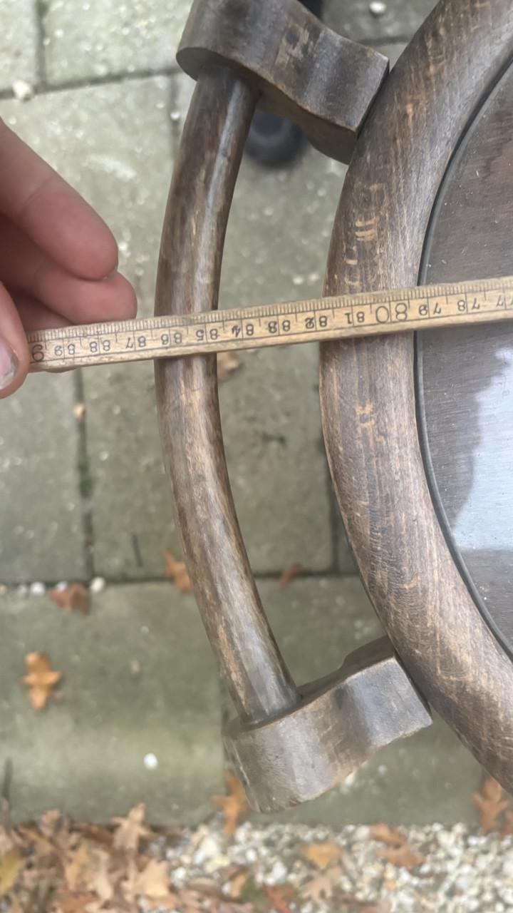 Brocante bijzettafel