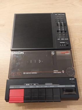 Philips D6350 cassette recorder (defect)