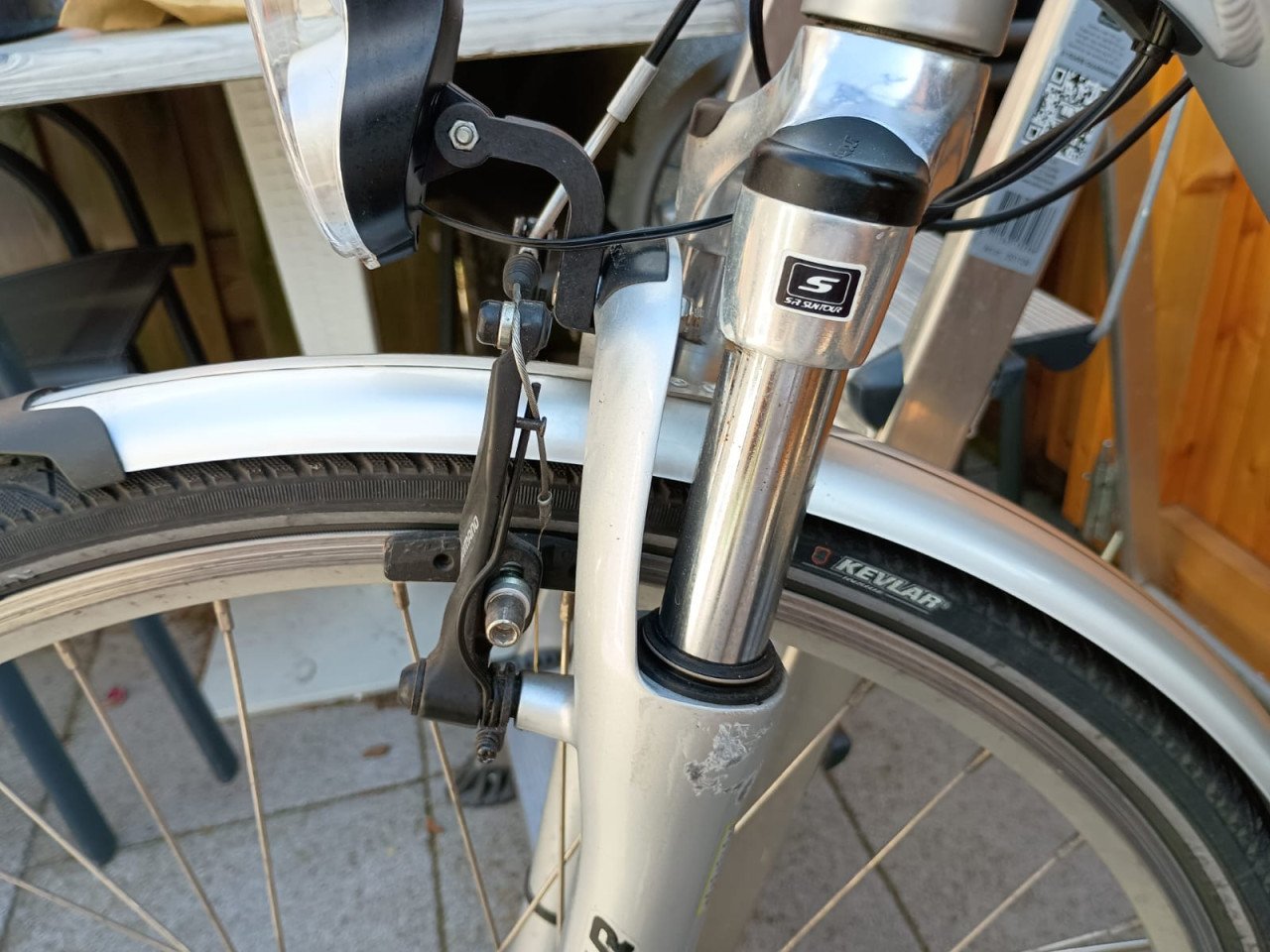 Set electrische fietsen