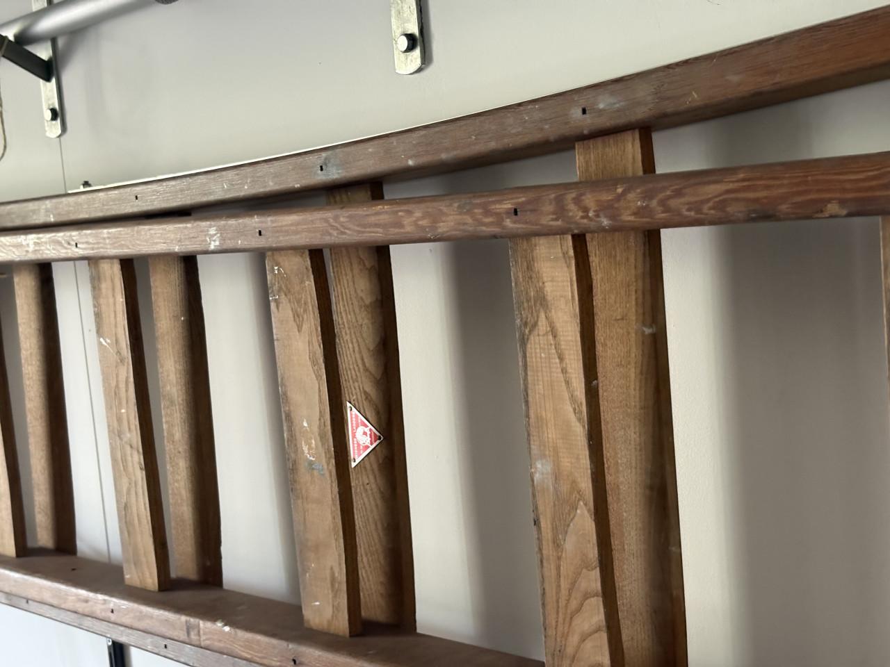 Houten ladder