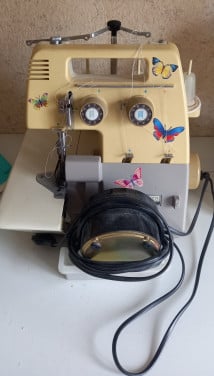 Lockmachine en naaimachine