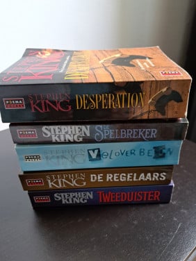 5 pocket boeken stephen king