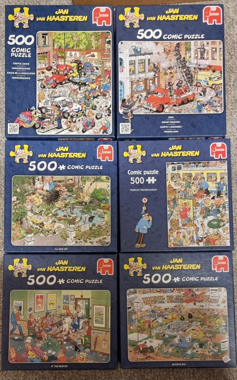 Jan van Haasteren puzzels 500 stukjes