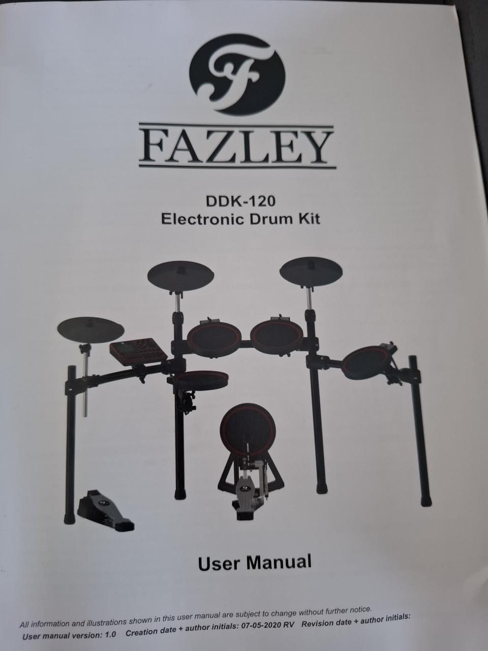 Fazley DDK-120 elektronisch drumstel
