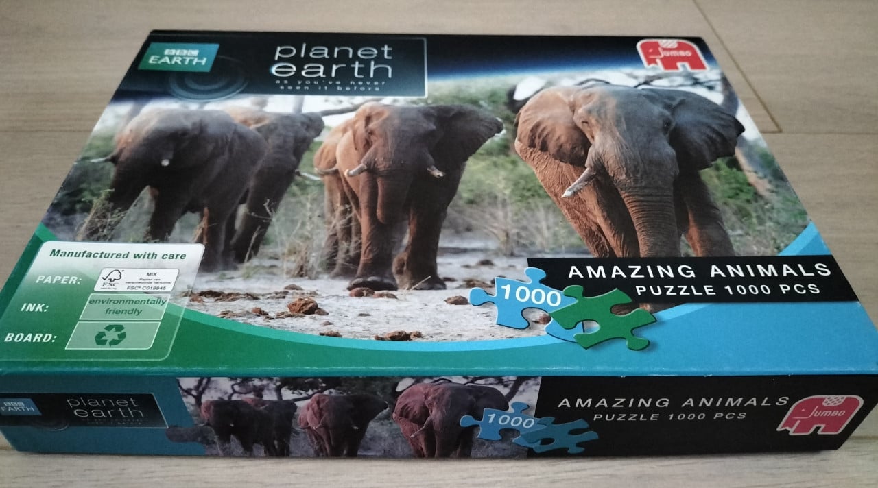Legpuzzel Amazing Animals - Elephants van Planet Earth