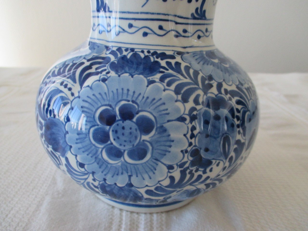 Zeer Mooie Delftsblauwe Buikvaas  ( De Porceleyne Fles )