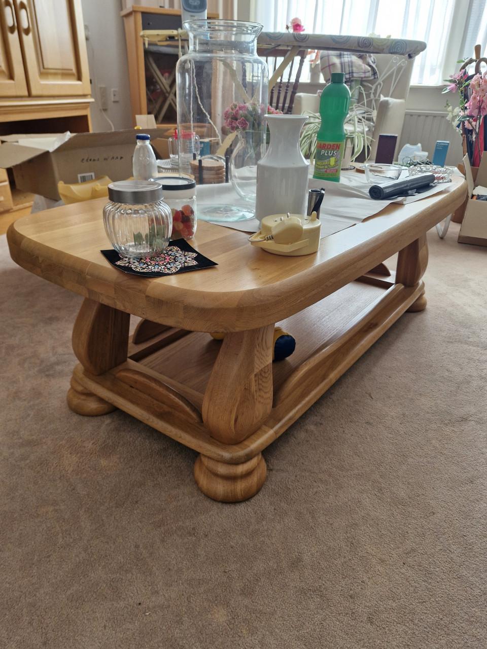 Te koop eiken tafel