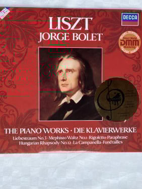 Franz Listz Jorge Bolet C.Bechstein Pianofortefabrik
