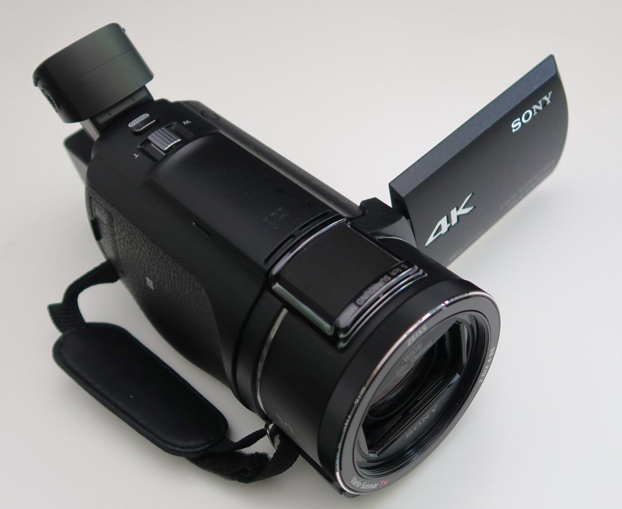 Sony FDR-AX53 4K camcorder + extra’s