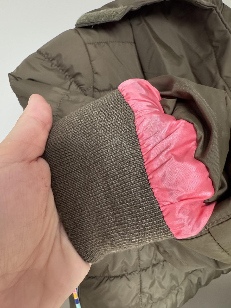 B.Nosy meisjesjas groen/roze – maat 98/104