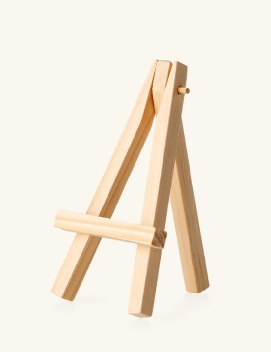 Mini SCHILDERSEZEL van hout