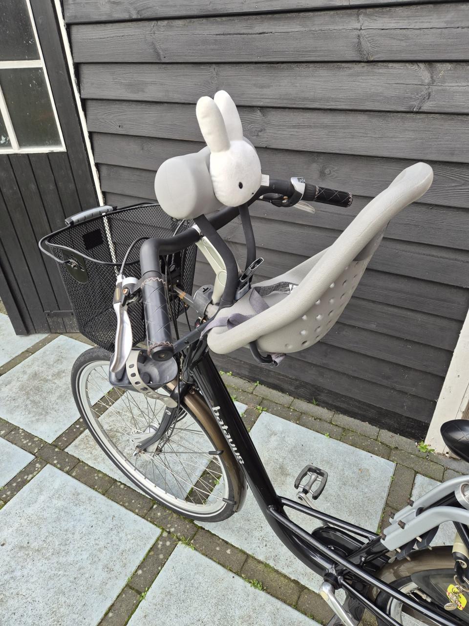 Batavus moederfiets met 2 kinderzitjes