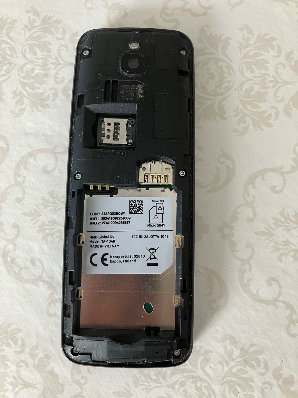 Nokia 8110 4G mobiel zwart banaan vorm Dual Sim Simlock vrij telefoon