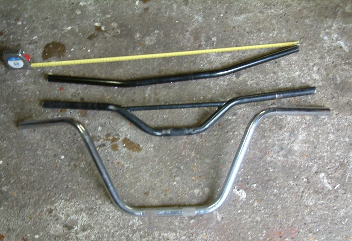 Sturen motoren  stoksturen chroom en zwart cross stuur zwart