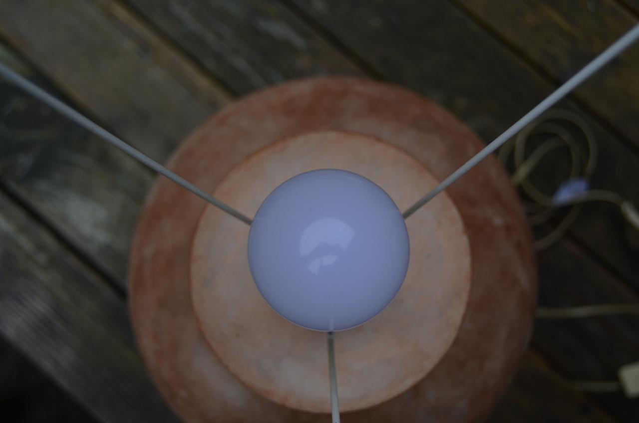 Fraaie grote schemerlamp in prima staat!!