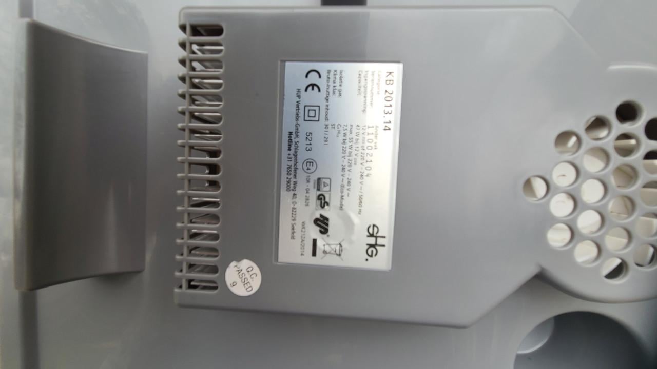Koelbox 29 liter, 12V en 230V