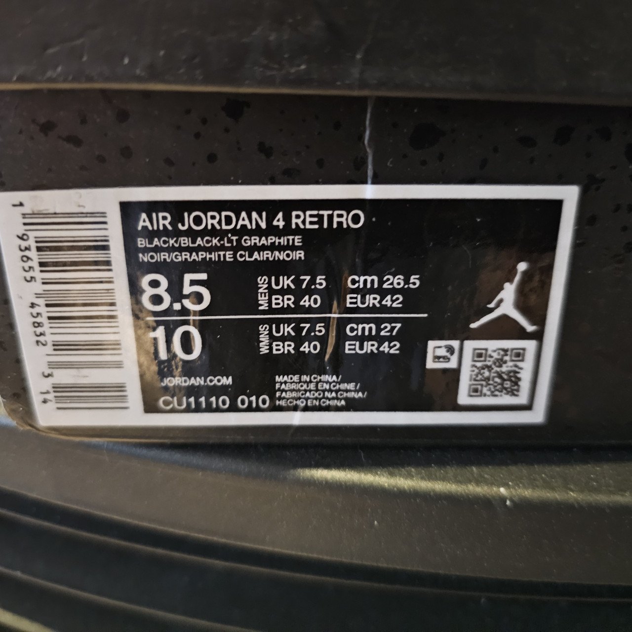 Nike Air jordan 4 retro