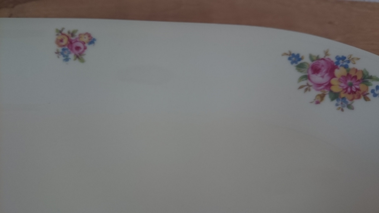 Vintage Bavaria schaal met bloemetjes