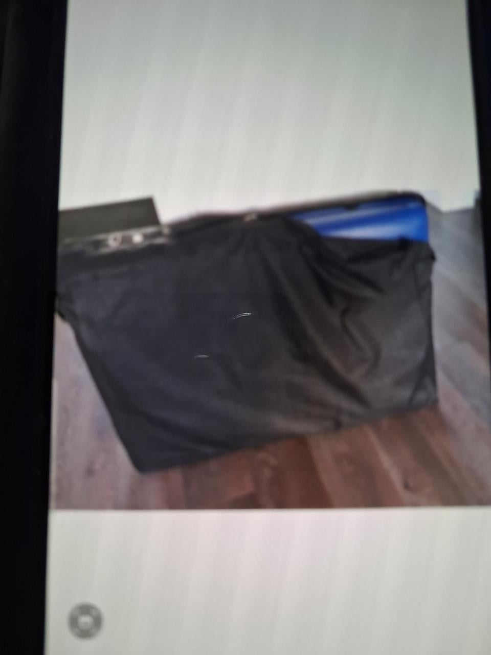 Massagetafel, inklapbaar met opberghoes.