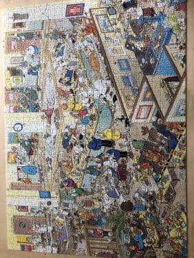 Van Haasteren puzzel 1000 stukjes