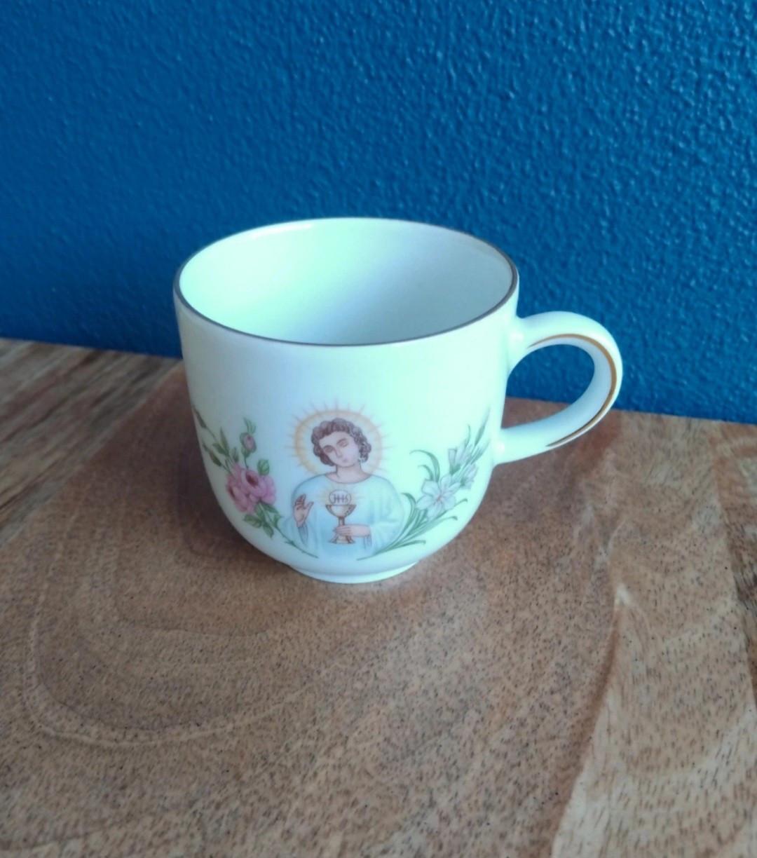 Antiek Porselein Bavaria Heilige Communie