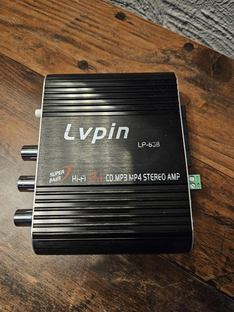Lvpin LP-838 Hi-Fi 2.1 Stereo Versterker - Krachtig