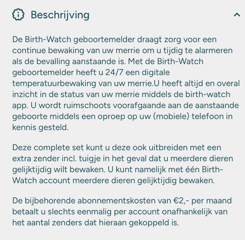 Geboortemelder birthwatch