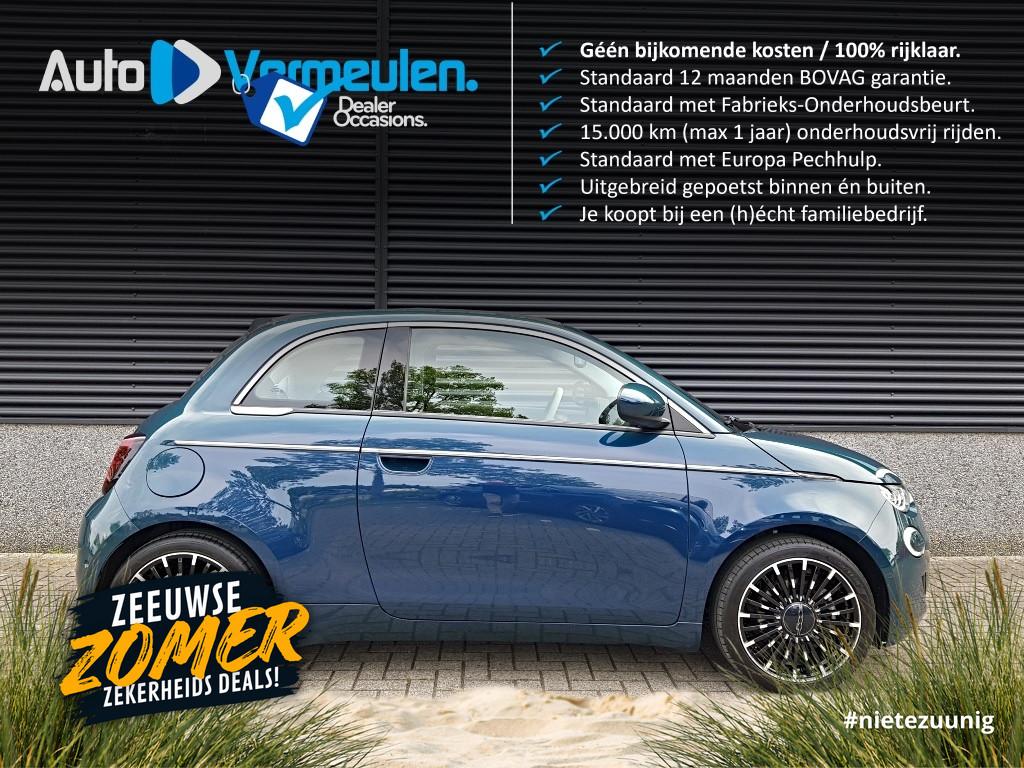 Fiat 500e cabrio la prima 42 kwh