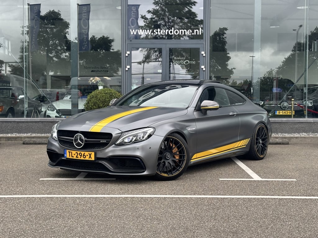 Mercedes-Benz C-Klasse coupé amg 63 s edition 1 v8 l panoramadak l memory l