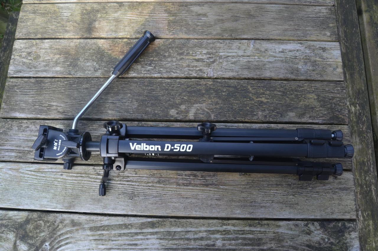 Velbon D-500 statief Vel-flo 7 / PH 358 fluid panhead