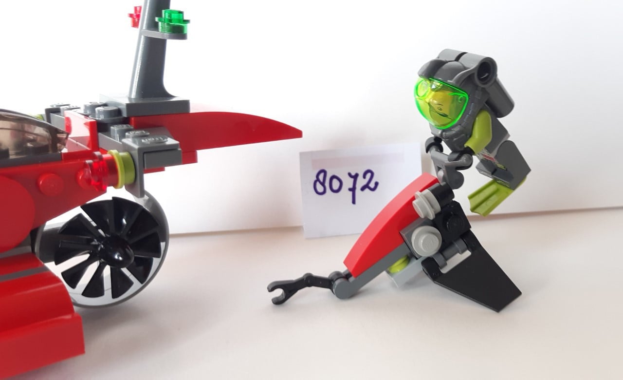 LEGO Atlantis: 8072 + 20013: seajet en Neptune microsub