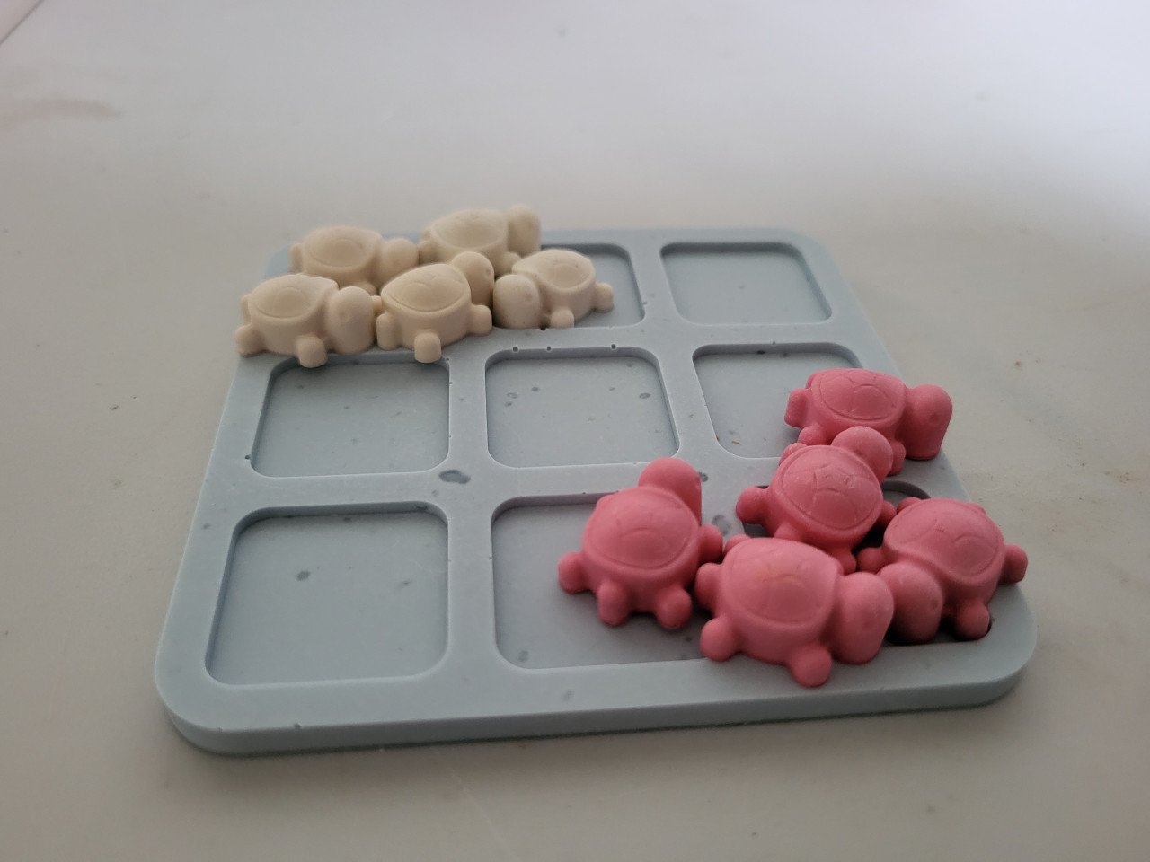 Tic tac toe met schildpadjes