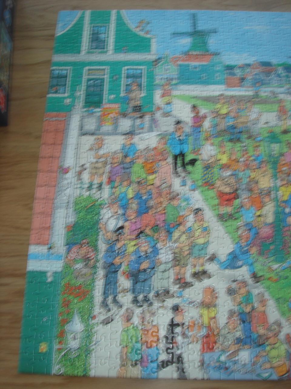 Te koop Complete Jan van Haasteren Puzzel Albert Heijn op de zaanse schans