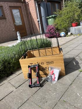 Honden fietsmand