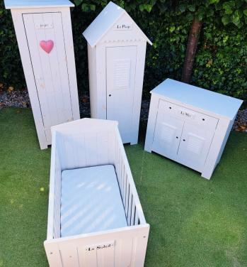 Nette babykamer in strand thema