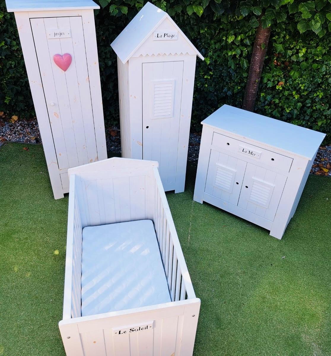 Nette babykamer in strand thema