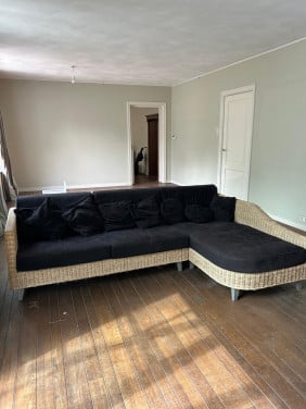 Hoekbank en stoel fauteuil