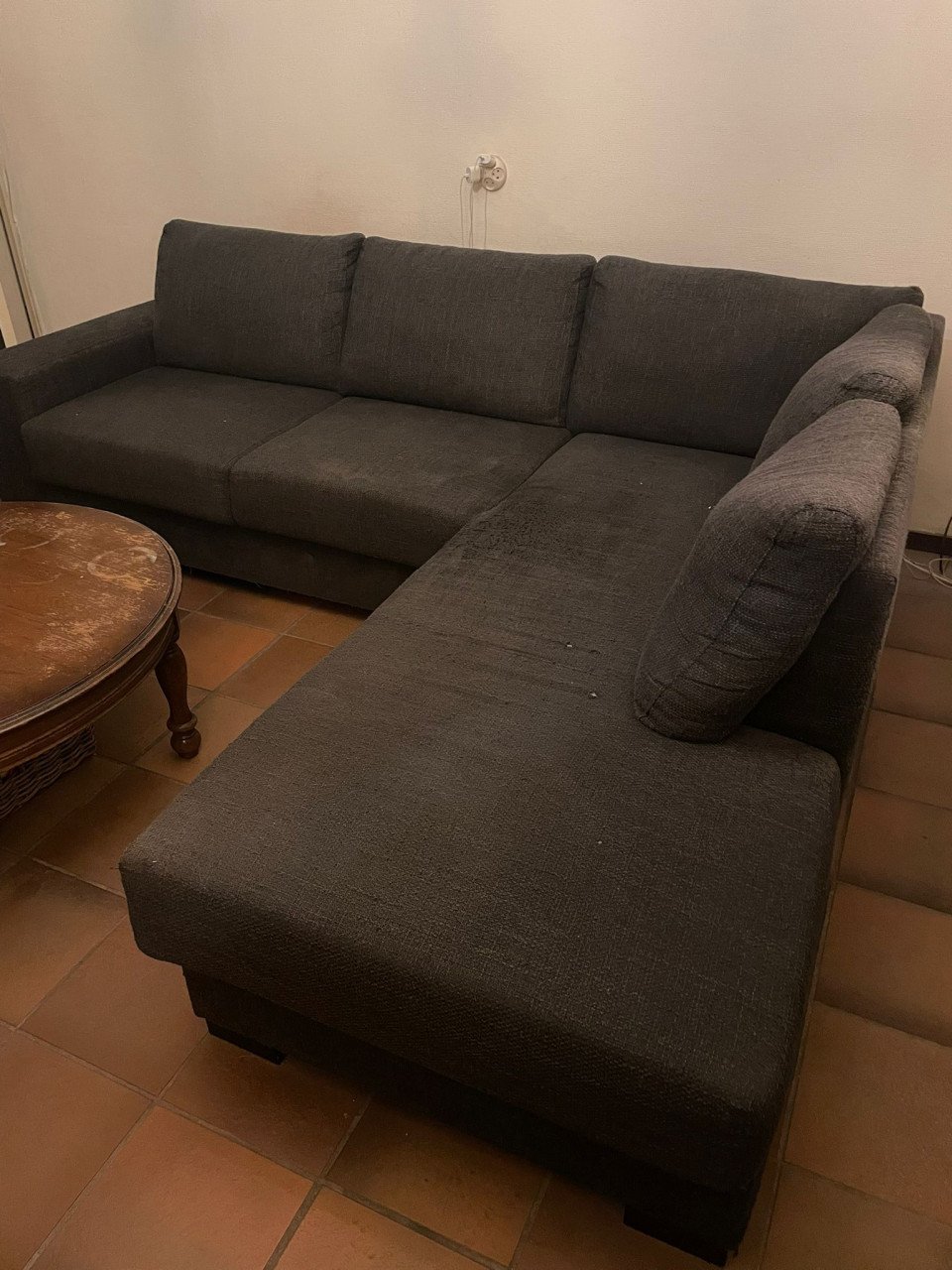 Gratis hoekbank met fauteuil