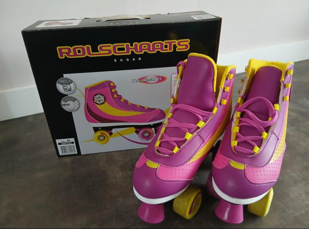 Retro rolschaatsen Nijdam maat 40