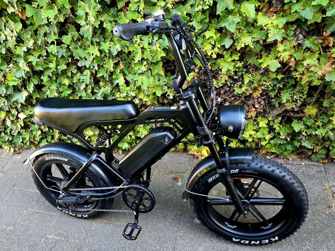 Fatbike V20 met toebehoren