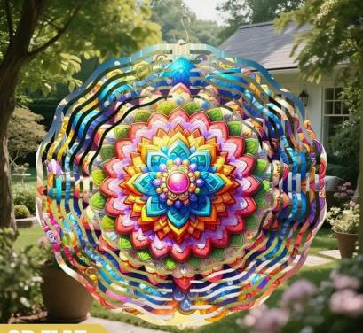 Opruiming !! diverse 3D windmolens - windspinners