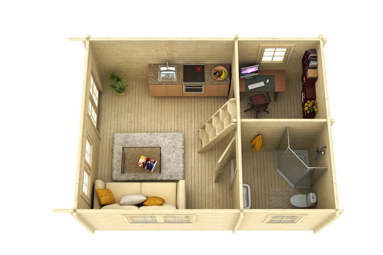 Tuinhuis model Alpina