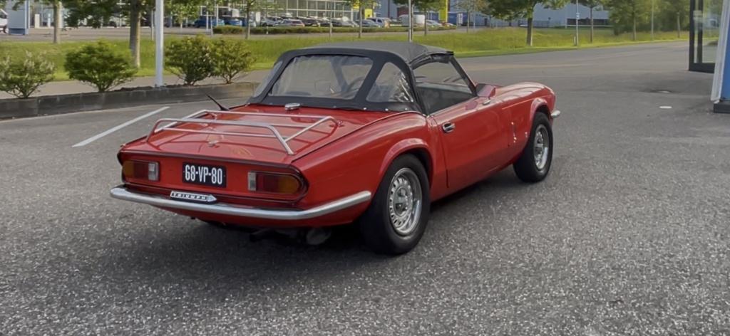 Triumph Spitfire 1500 soft top