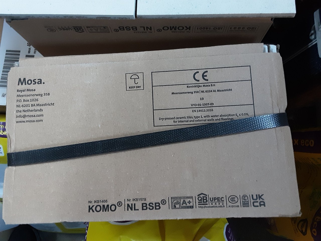 Mosa vloer- en wandtegels antislip 15x15