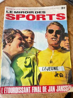 Vintage sportbladen jaren 60