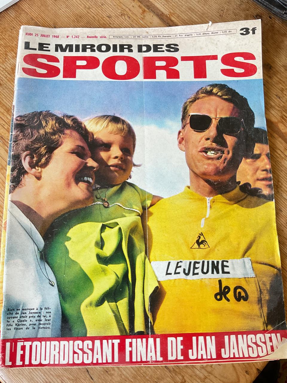 Vintage sportbladen jaren 60