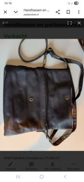 Zwarte handtas en portemonnee