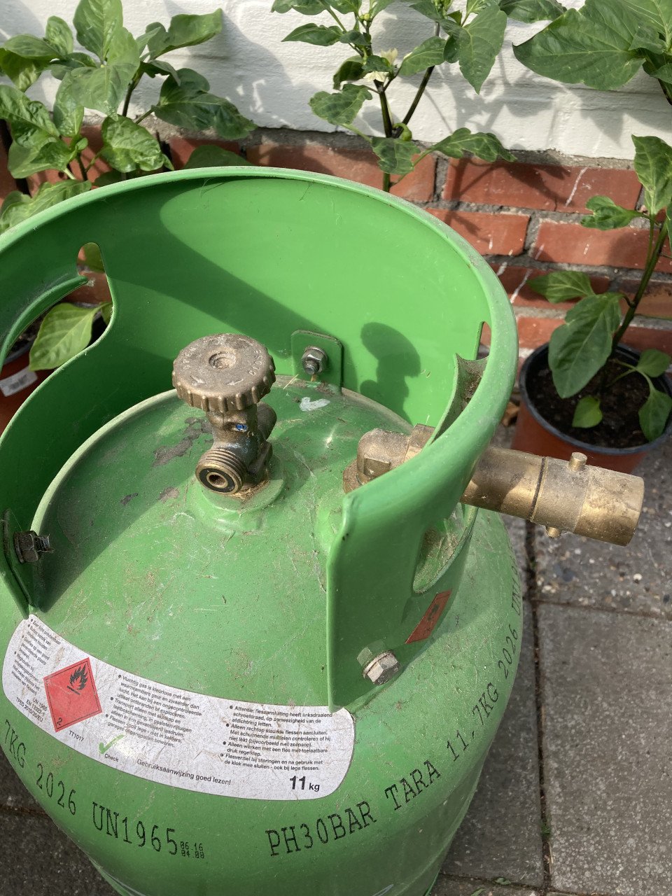 LPG fles t.e.a.b.