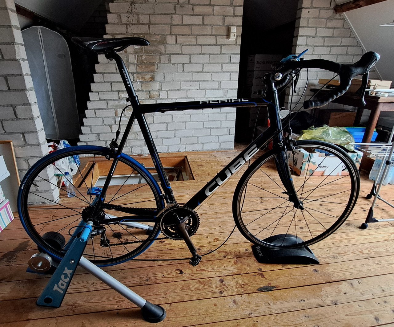 Tacx + fiets