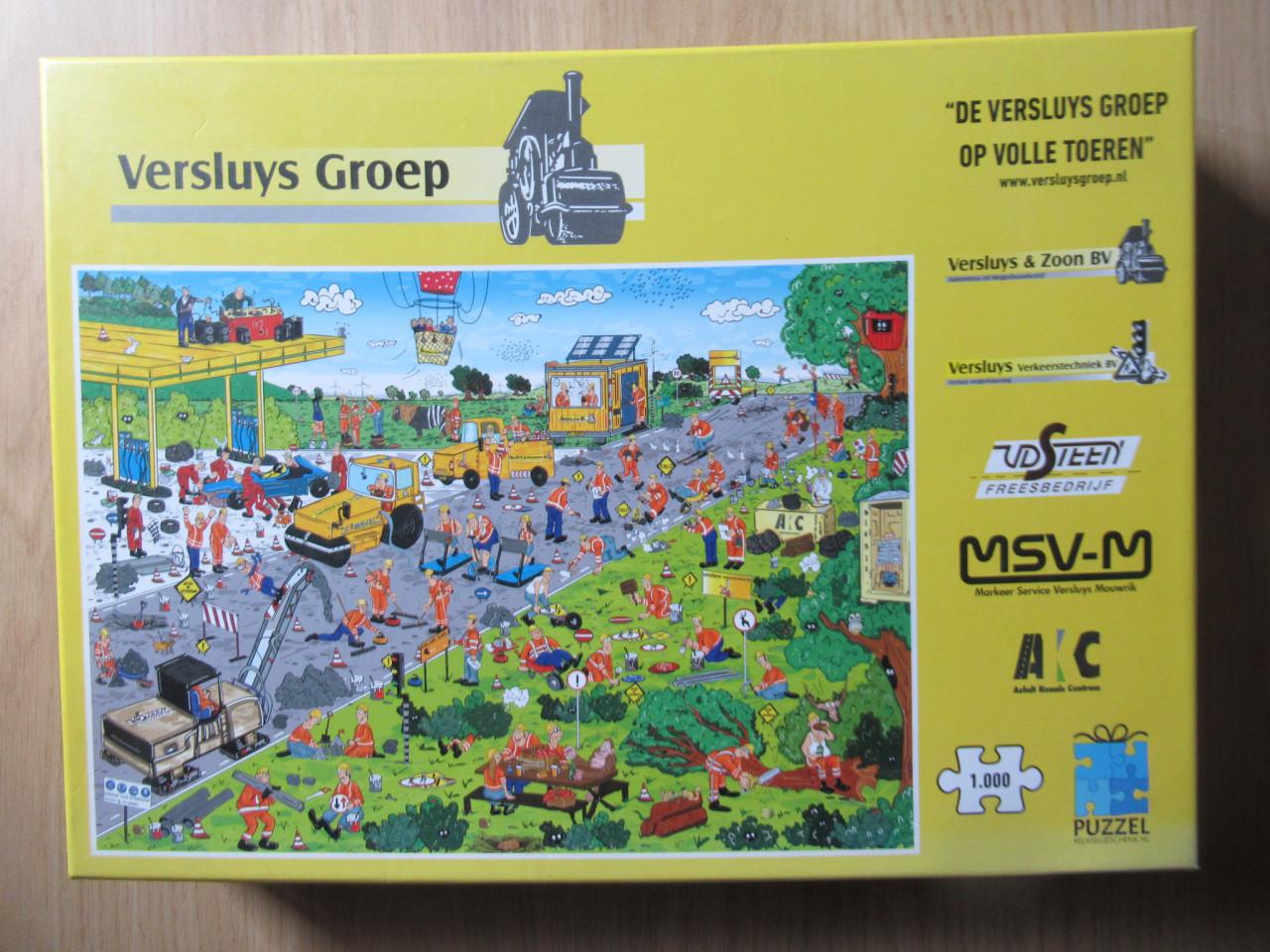 Leuke volledige puzzel van 1000 stukjes, zo goed als nieuw